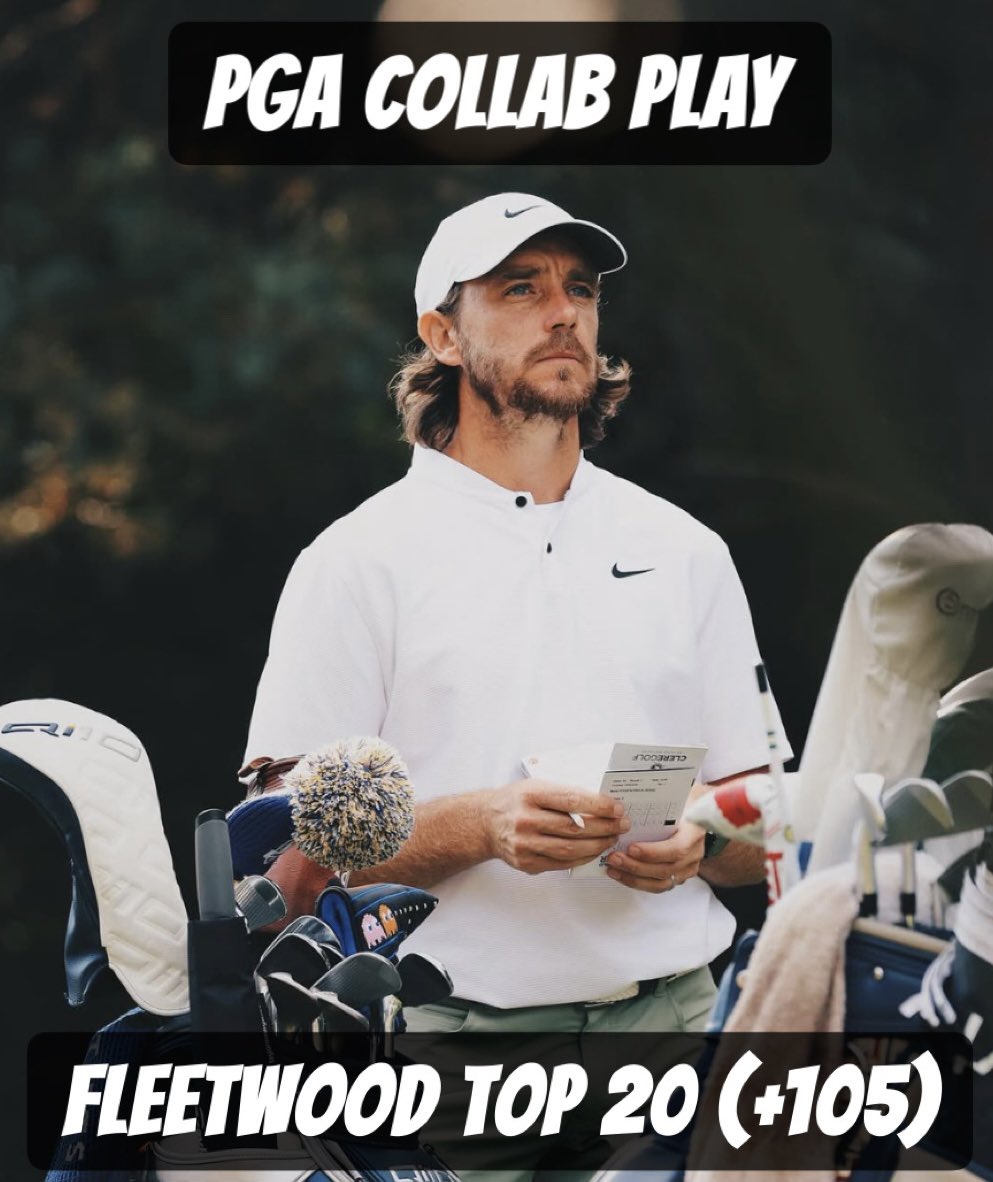⭐️💎 FREE PGA COLLAB PLAY ⭐️💎

<a href="/FreezerTarps/">Freezer Tarps</a> @alexdonates <a href="/NeilS2218/">Neil S.</a> 

⛳️ Tommy Fleetwood Top 20 (+105) 

$50 To 2 Followers If We Cash In 💰

LIKE ❤️ + RT ♻️ + COMMENT 🗣️

Who's Riding With The Gang Here? 👀🔥

Catch You Guys On Sunday Morning 🏌️‍♂️