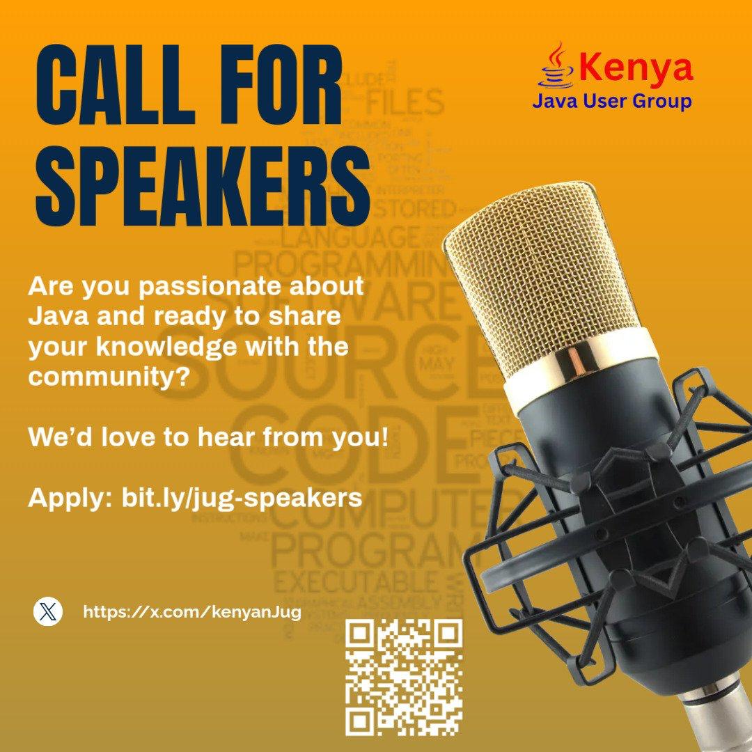 kenyanJug's tweet image. Kenya JUG is inviting you to share your expertise!
Topic highlights this week:
🚀 Spring AI
🔌 APIs w/ Java + GraphQL
Ready to share your knowledge?
👉 Apply now: bit.ly/jug-speakers
#KenyaJUG #Java #GraphQL #SpringAI