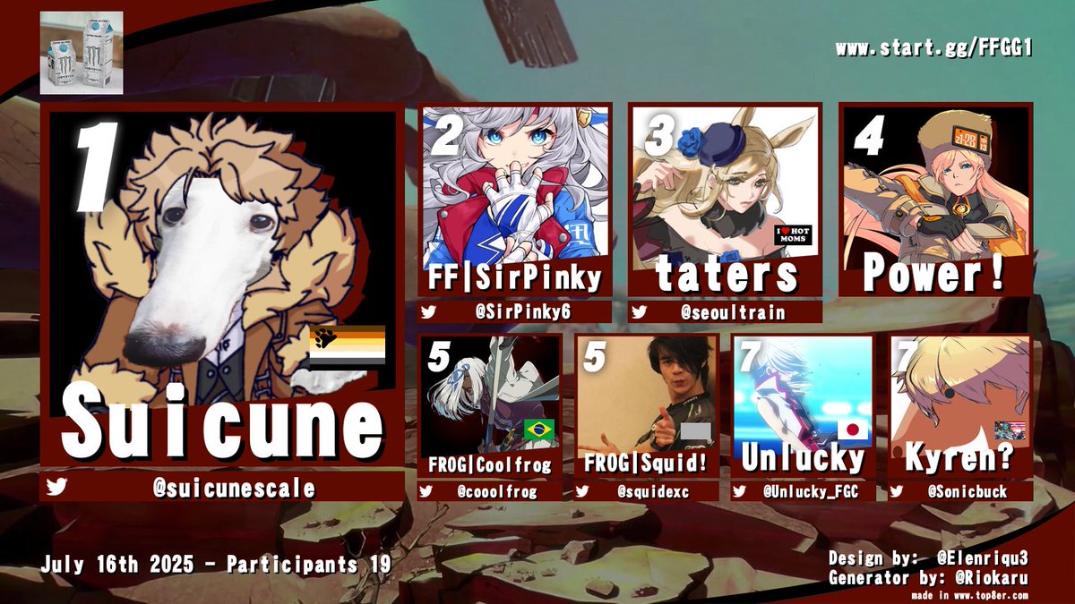 Frisson Fighters tweet media