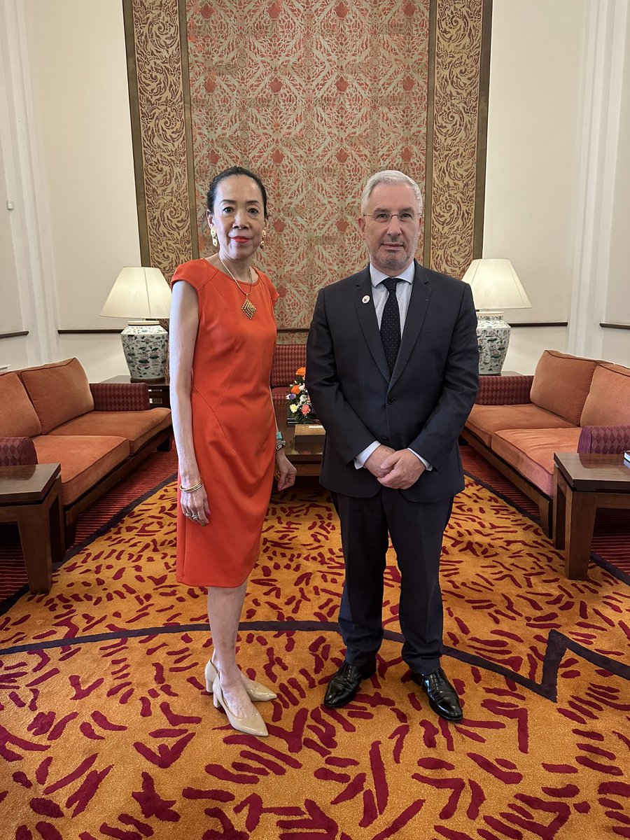 Elite+ interview with HE Ambassador Jean-Claude Poimboeuf <a href="/JC_Poimboeuf/">Jean-Claude Poimboeuf</a> to talk about the celebration of 340 years of French-Thai relations. <a href="/ElitePlusMag/">ElitePlusMagazine</a> #france