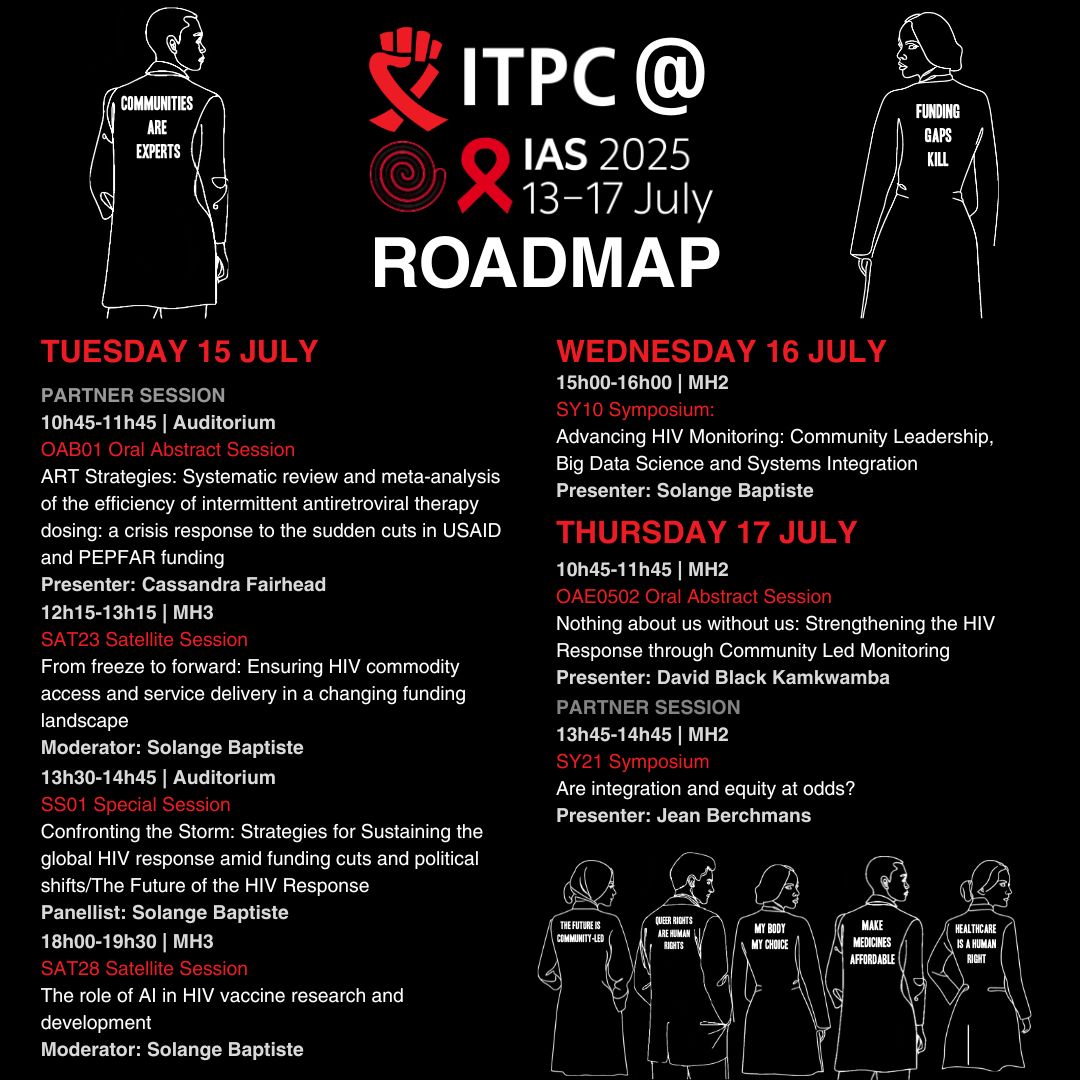 ITPCglobal's tweet image. Check out not to be missed sessions for today (Thursday 17/7) #ias2025 @iasociety