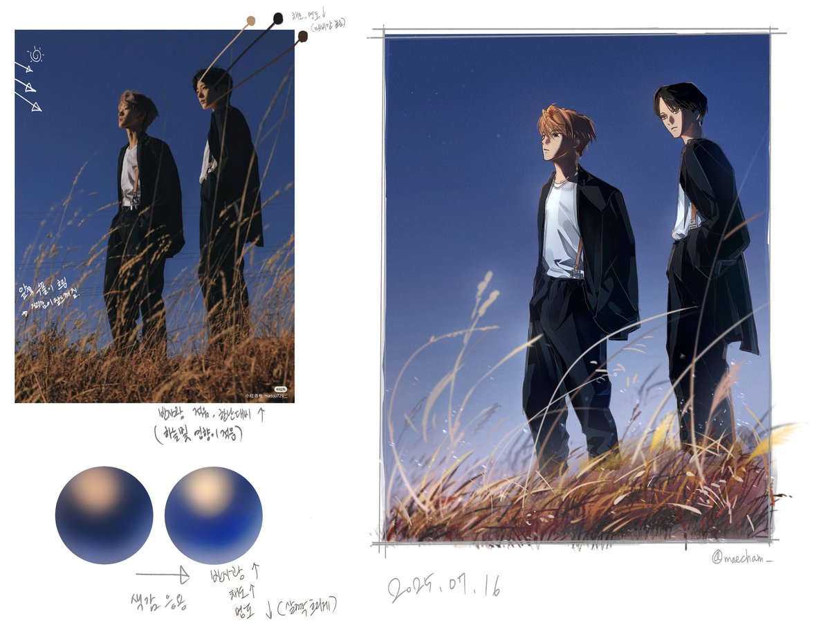 maecham_'s tweet image. 요즘은 공부만 하고 있습니다 (´･ω･)
특히 빛과 색감을 중점으로...