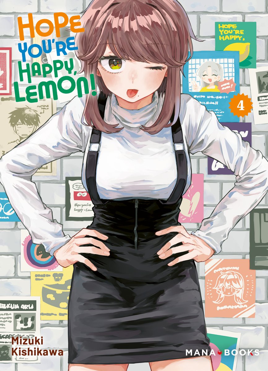 Mana_Books_'s tweet image. Rumeur, jalousie, incompréhension et quiproquo, l'arrivée de Raika Asagi va causer pas mal de soucis à Sunao. À croire qu'échanger de corps avec son ex ne suffisait pas... 🍋
👉 Le tome 4 de "Hope You're Happy, Lemon" c'est pour le 21 août et ça promet ! Impatients ?