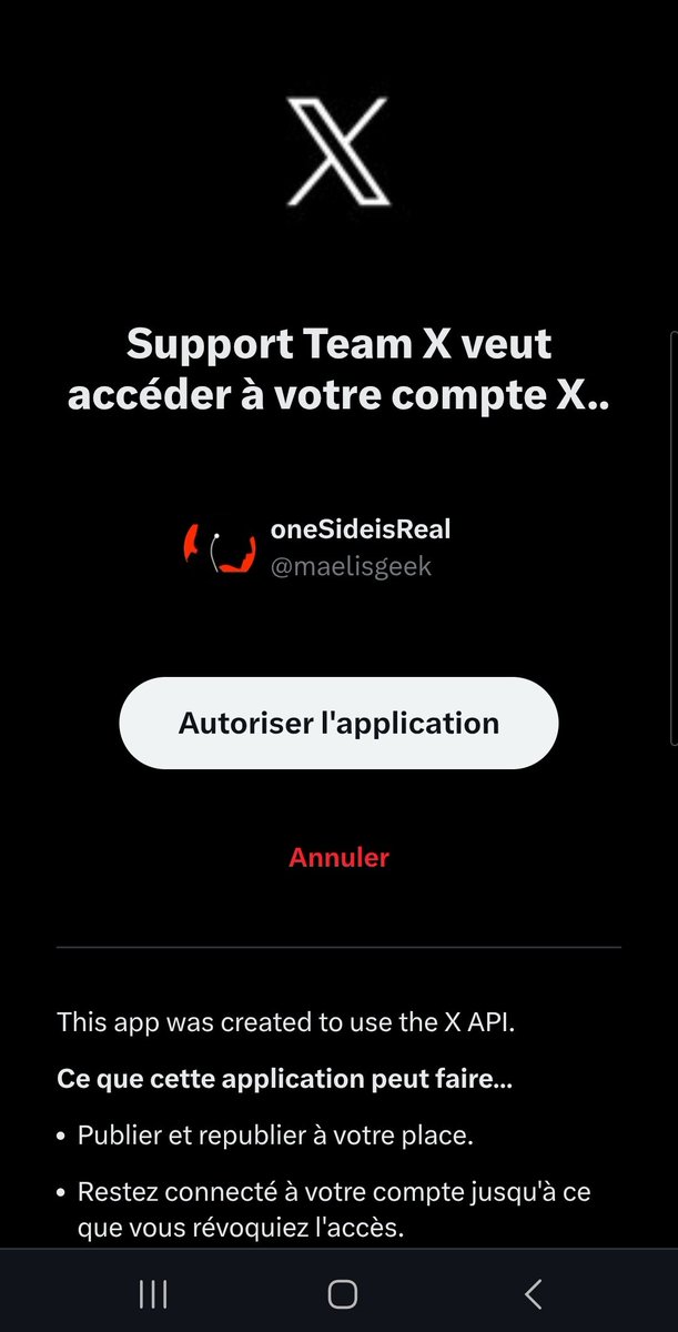 maelisgeek's tweet image. really impressed  with this brand new #hack... the #phishing isn&apos;t detected by #outlook or #Gmail.... and is somehow sophisticated! you have nothing to submit only one click and your account is gone.... once you #Click an app ask for theses #permissions.... 😁