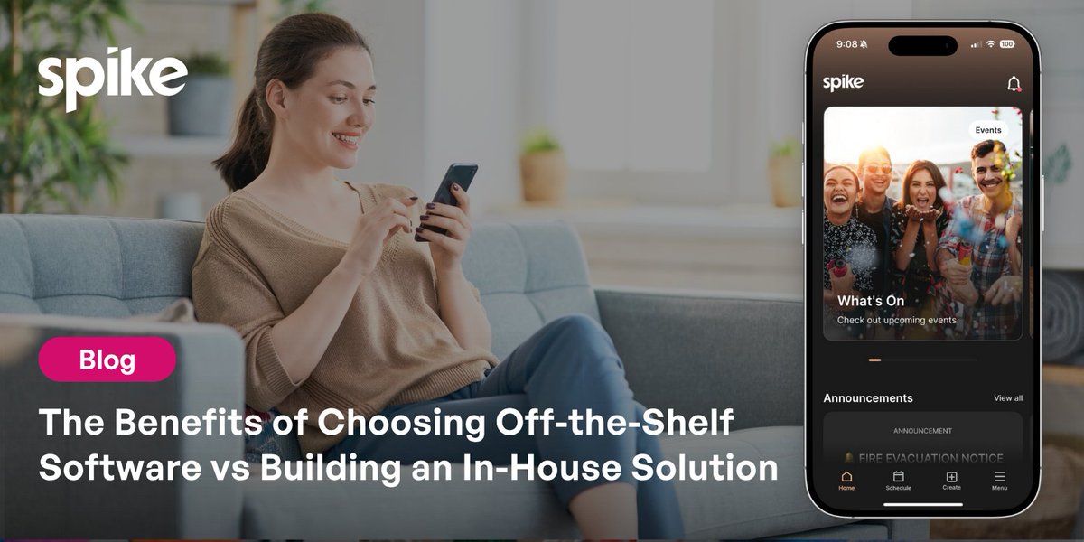 Custom #PropTech or off-the-shelf? 🤳

With new regulations like #TheBuildingSafetyAct2022, the right choice is crucial 🏢

Discover why Spike could be the smarter move 💡
🔗hubs.li/Q03xB_R50

 #SpikeLiving #BuildVsBuy #PropertyManagement #ResidentEngagement