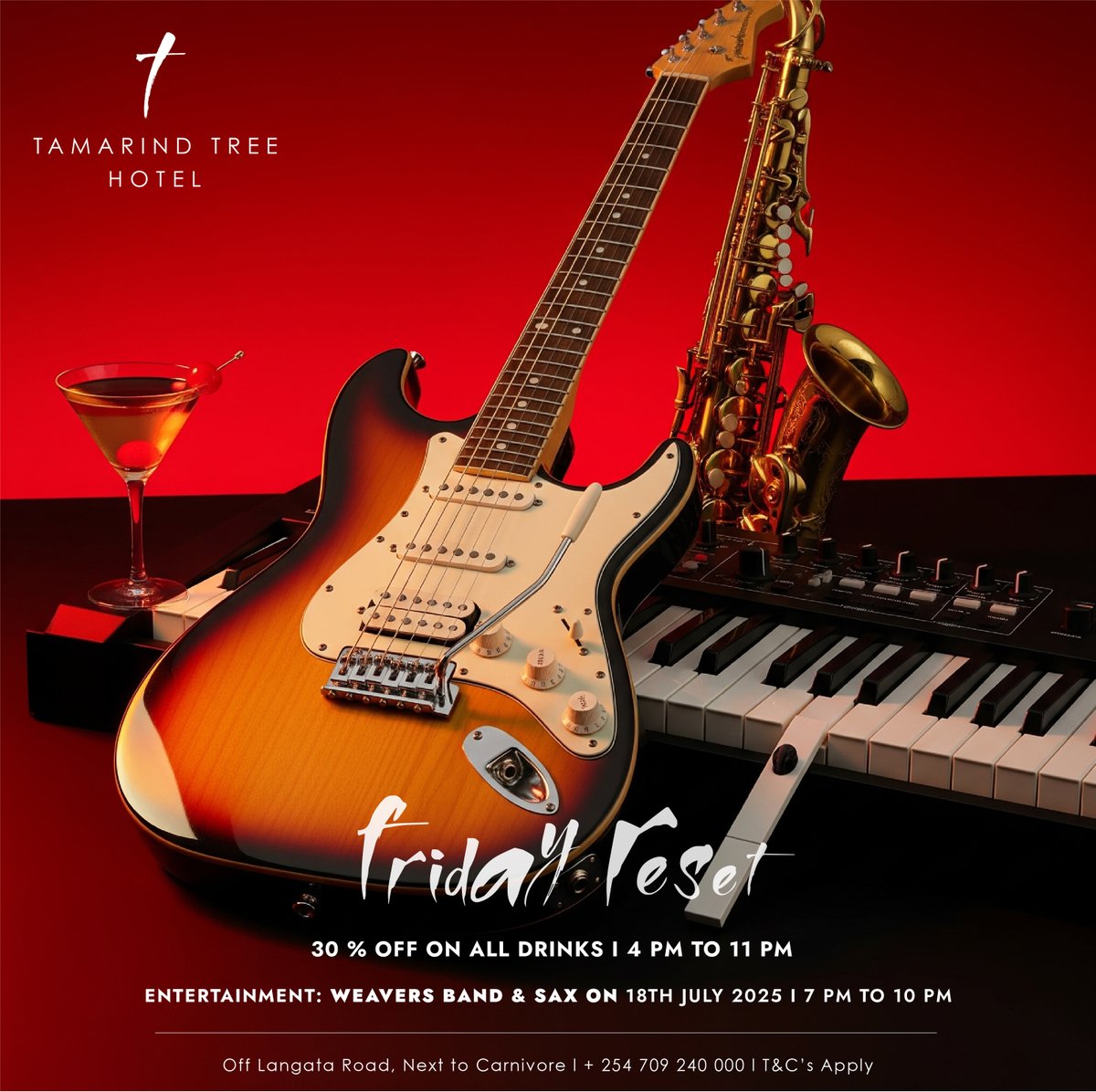 Your Friday evening plans just got an upgrade. 🤩
The Weavers Band is bringing all the good energy to our stage this friday, and we've got 30% off on all drinks to make it even sweeter.

Grab a seat, sip something delicious, and let the music take over. #FridayUnwind