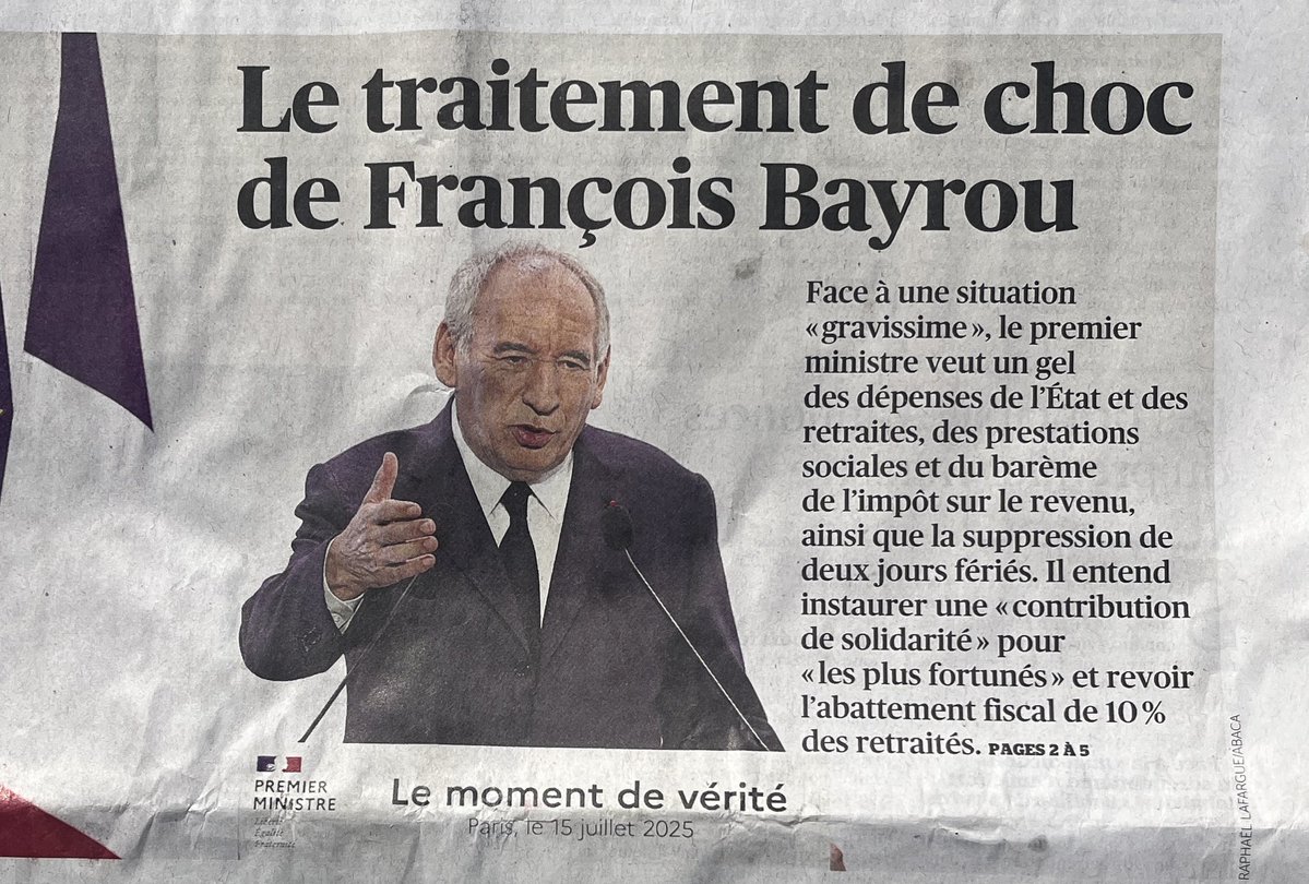 Très bien , il faudra ensuite  expliquer aux Français qu’il s’agit là de la première année d’un plan moyen terme de huit dix ans . Le but ultime étant de se remette dans la moyenne européennes et donc de baisser les  dépenses publiques et sociales de 10% du PIB