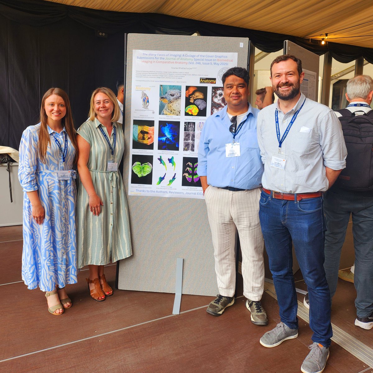 hazelAllardyce_'s tweet image. Great to co-host the @JournalofAnat workshop at the @AnatSoc Summer Meeting in Oxford! We talked publishing, reviewing &amp;amp; guest editing special issues 🌟

Thanks to co-hosts James Sleigh, @AlannahMole , @souravdoc &amp;amp; @Editorial_Paul  🙌

Want to review for us? Scan the QR code 📱