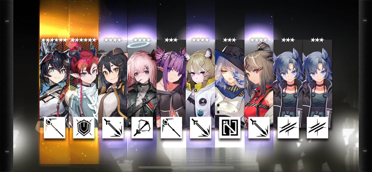 minaminoumikaze's tweet image. #アークナイツ
みんなすまぬ、これ無料10連なんだ……
ひゃっほーーーーう!!
昨日のゼンゼロに続いて引きが強いぞ!!