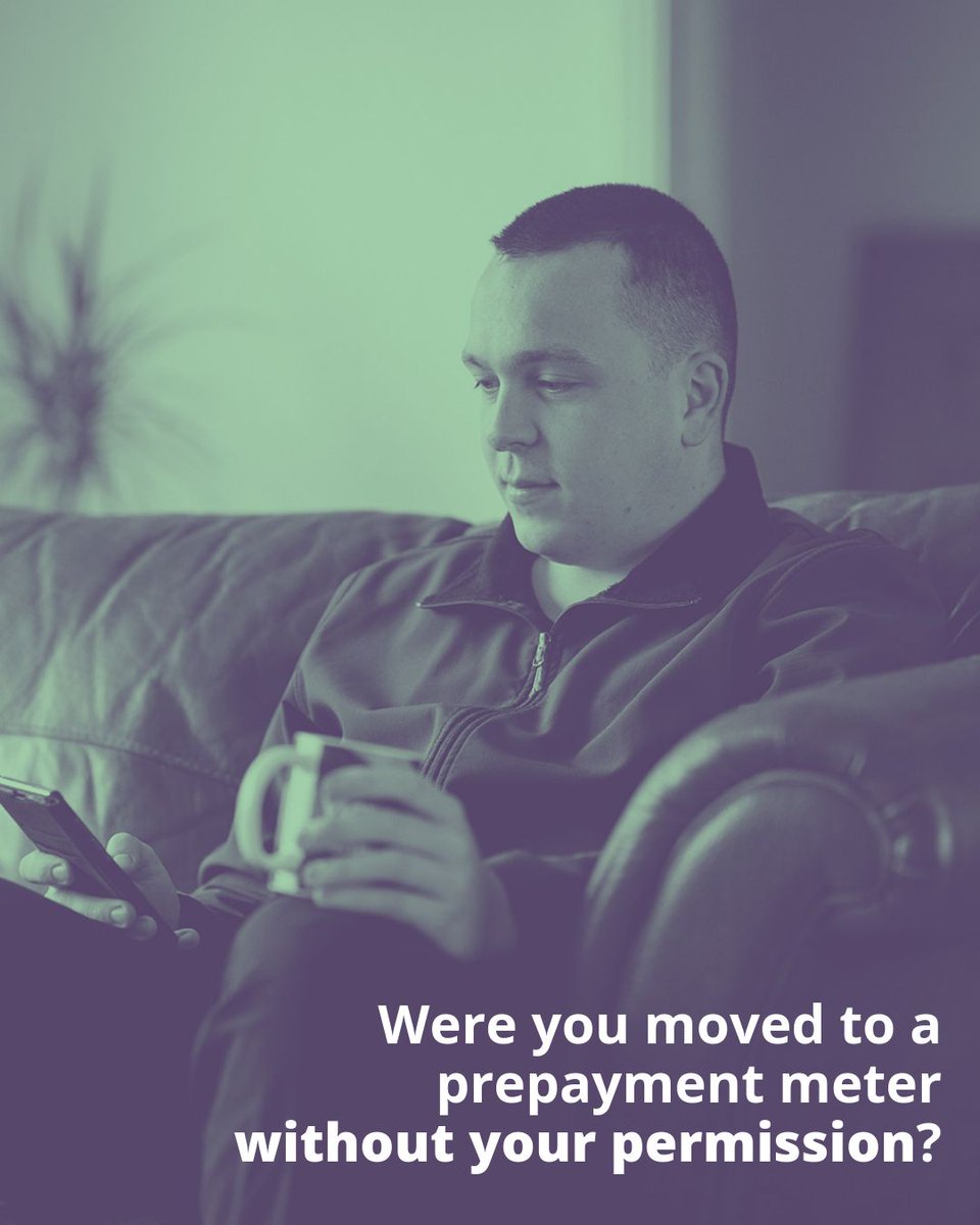 ❗Did your supplier move you to a prepayment meter between 1 January 2022 and 31 January 2023?

You might be able to get compensation if they moved you without your permission. 

Check your eligibility here⤵️ 
buff.ly/Amhd7zx
