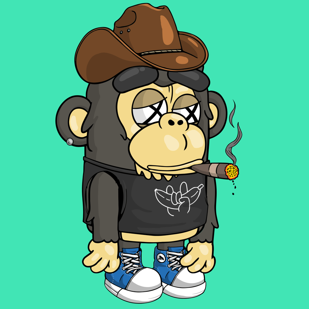 Meet OG KID aka The Smokey Outlaw — cowboy hat on, cigar lit, ready to ride. 🤠💨
And guess what? He could be yours.

We’re giving away A KID #3306 (rarity 833 👀)

How to join the heist:
- Like + RT
- Tag 2 frens
- Drop your wallet

48h. Giddy up. 🐎🔥