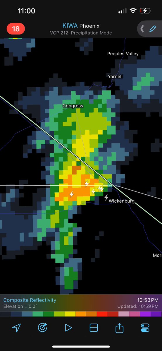 AZStormChase's tweet image. SPC: draws a new thunderstorm outlook
This storm in particular: “NO ONE CAN TELL ME WHAT TO DO”