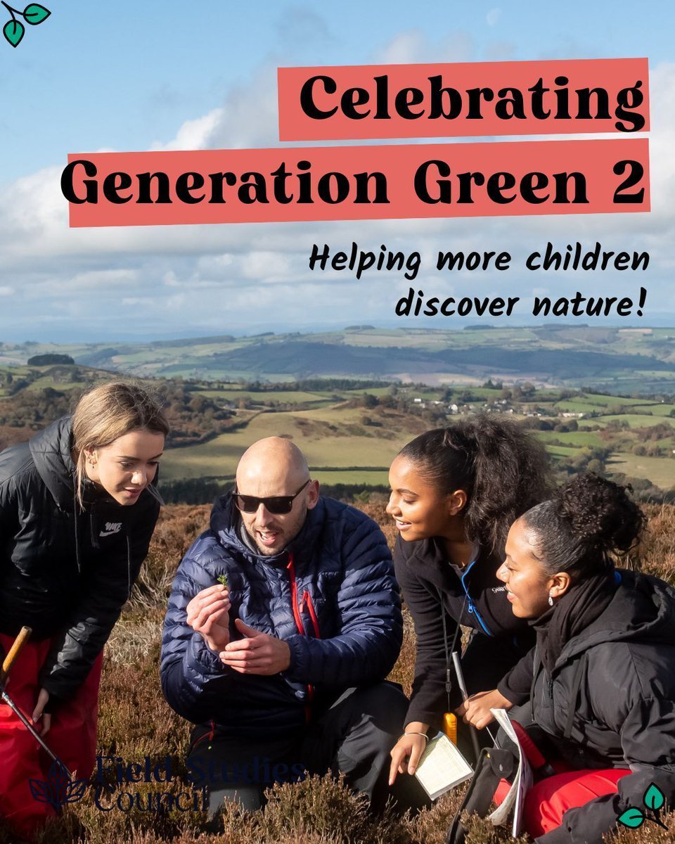 FieldStudiesC's tweet image. We are celebrating the success of Generation Green 2, the second project to be delivered by the Access Unlimited coalition and funded by @DefraGovUK
As a leading UK environmental education charity, we helped nearly 4,000 students to get outside into the countryside – some for…