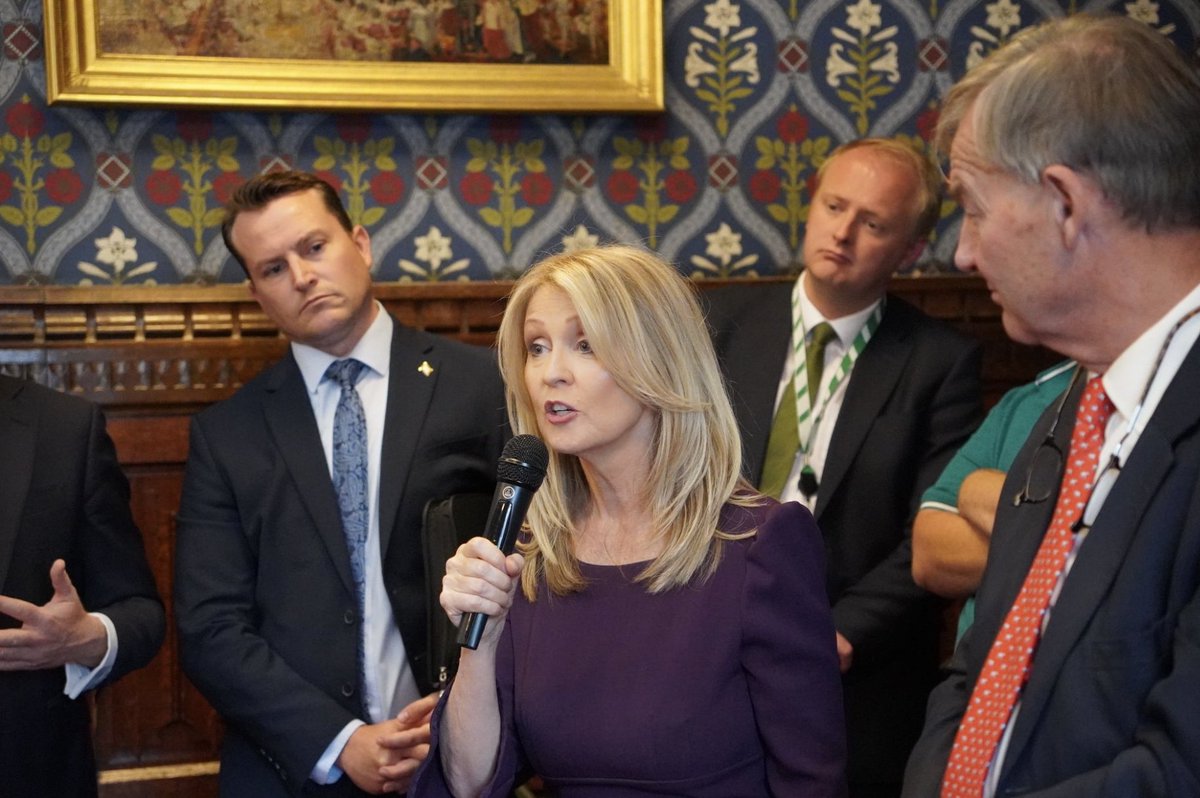 rapeganginquiry's tweet image. A huge thanks to @EstherMcVey1, who sits on our panel, for speaking at our event in Westminster earlier this week.
Her support and advice has been invaluable for our inquiry.