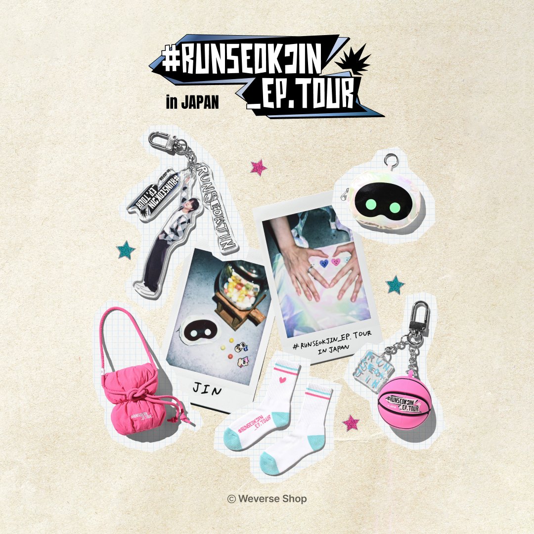 BTS_jp_official's tweet image. RUNSEOKJIN_EP.TOUR in JAPAN OFFICIAL MERCHANDISE事後予約販売決定!
詳しくはこちら→bts-official.jp/news/detail.ph…
#Jin
#Jin_TOUR_JAPAN
#RUNSEOKJIN_epTOUR_JAPAN