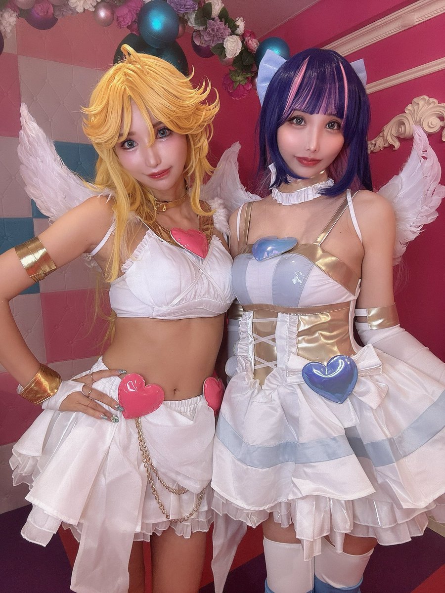 raimu_charlotte's tweet image. PANTY＆STOCKING🪽
かえるちゃんと💓併せ