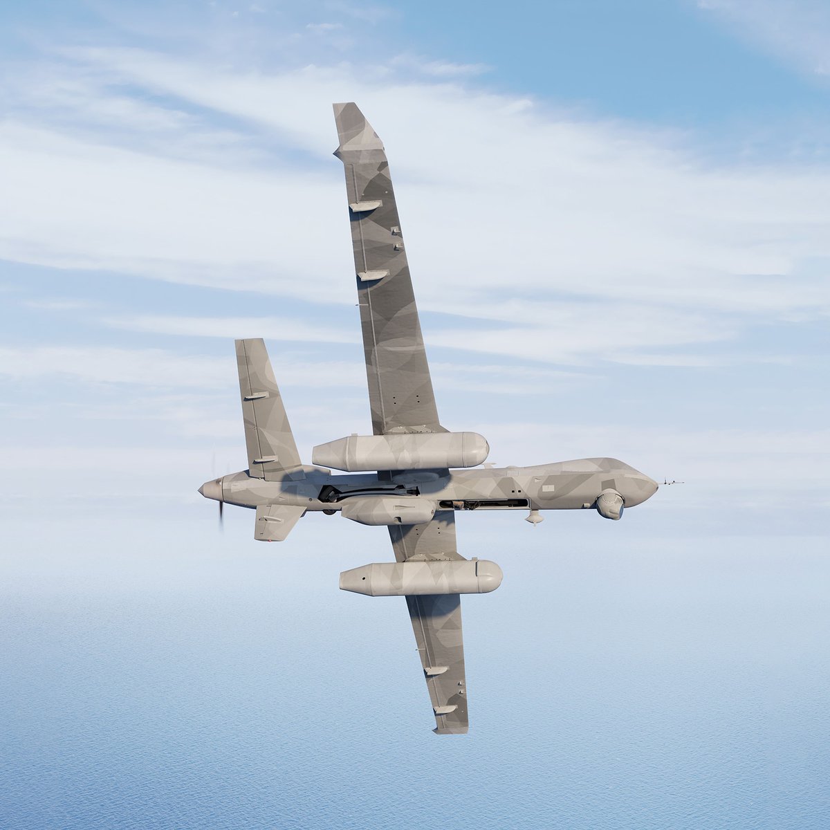 Saab's tweet image. Did you know that UAEW stands for Unmanned Airborne Early Warning?
@GenAtomics_ASI will integrate our Airborne Early Warning sensors with their unmanned MQ-9B platform. #UAEW