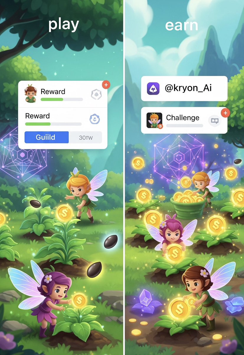 Welcome to <a href="/pixilandsocial/">PIXILAND: Age of Heroes</a> where your gaming hours actually pay off! 

Every quest completed &amp; seed planted puts real rewards in your pocket. 

Join guilds, conquer challenges, &amp; watch your blockchain assets grow.

With <a href="/Kryon_AI/">Kryon</a>, your creativity is your profit. 

Join the trend!