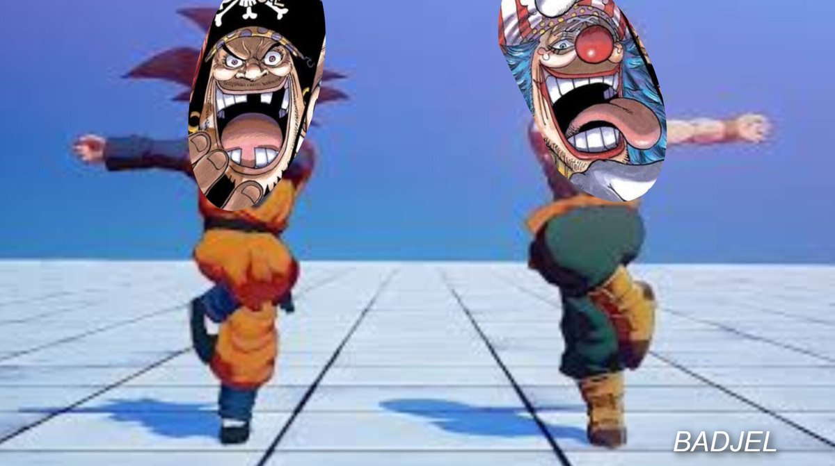 BADJELABLE's tweet photo. @TheWillOfMarco BLACKBEARD: HEY BUGGY, YOU CAN DROP THE ACT NOW!  IT'S TIME TO TAKE THE WORLD.

Fusion 👉👈 ZEEEYAH! https://t.co/DlOTNqcNKY