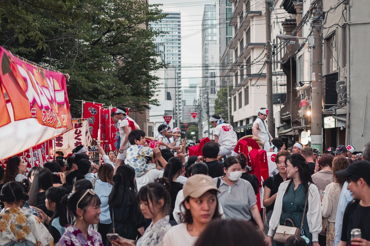 inkdrop_app's tweet image. Enjoyed a local summer festival last evening 😎🔥 夏祭！