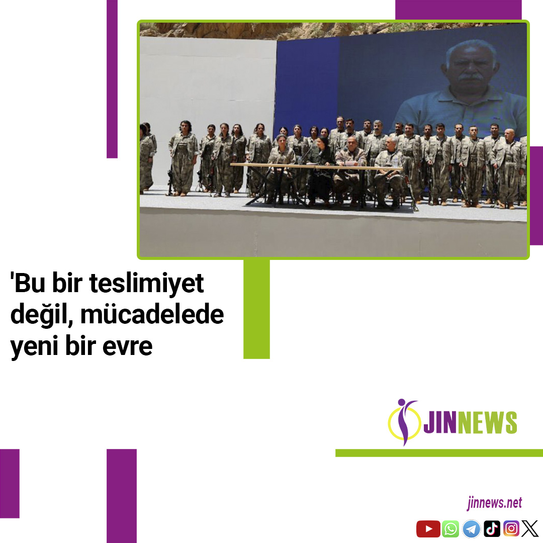🔵'Bu bir teslimiyet değil, mücadelede yeni bir evre 

#Jinnewshaber 

jinnews.net/TUM-HABERLER/c…