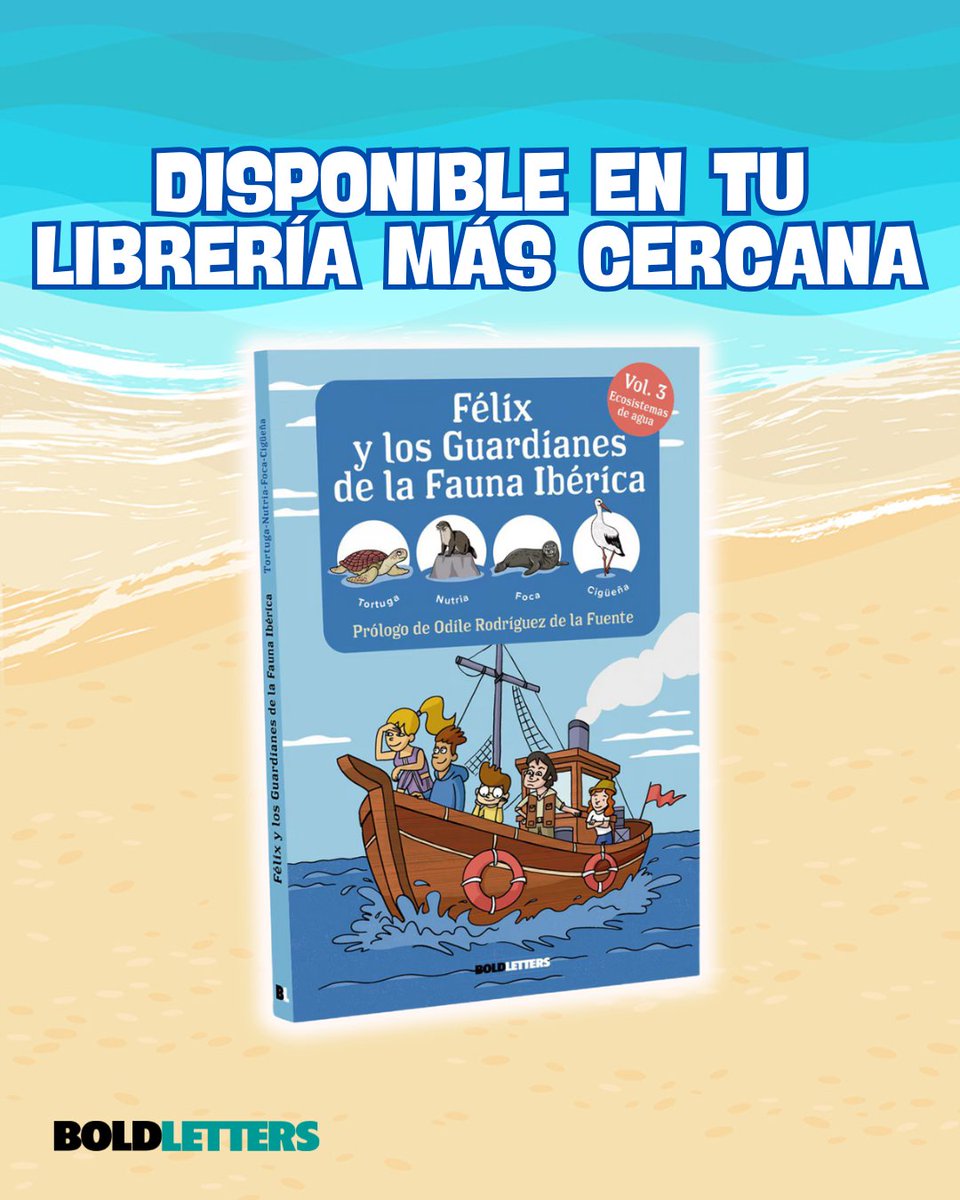 🌊 Si te apasiona la fauna marina y quieres descubrir más sobre especies singulares como esta, encuentra a la foca monje en nuestro libro “Félix y los Guardianes de la Fauna Ibérica” Vol. 3: Ecosistemas de agua.

💙 ¡Disponible en tu librería!