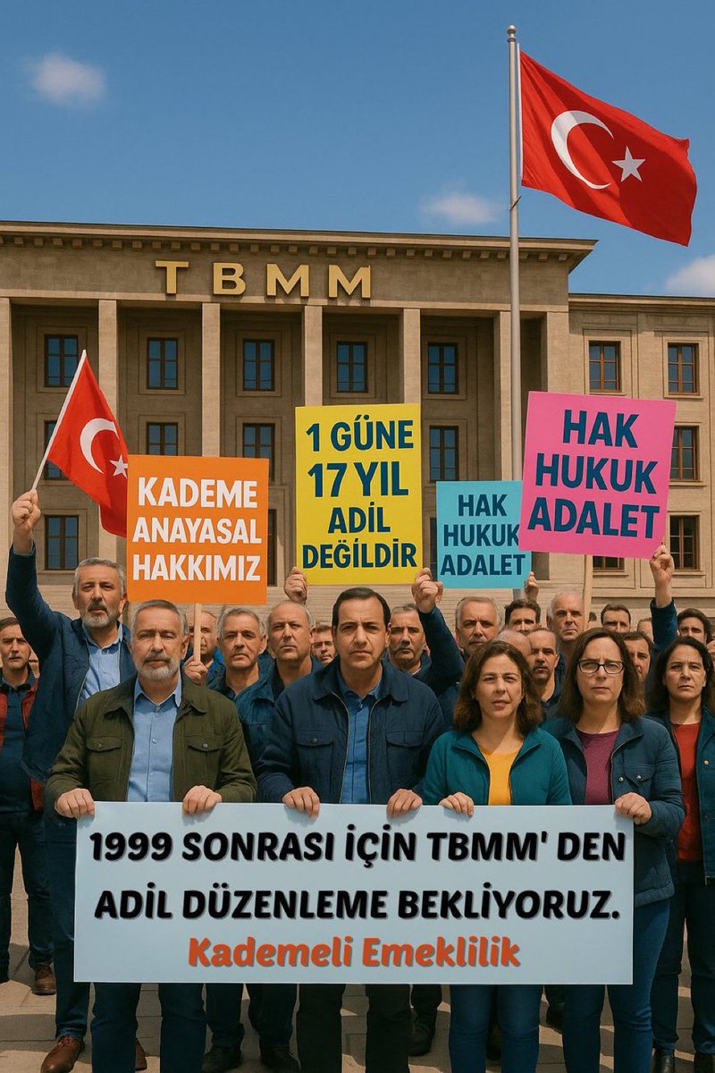 ABASKANB's tweet photo. "K A D E M E K A D E M E Emeklilikte Adalet Elbette Tecelli Edecek" Asla umutsuzluk/karamsarlık yok...

@EmadDernegi
#YeniYasaKademeOlmalı https://t.co/Lcf3AsQhpi