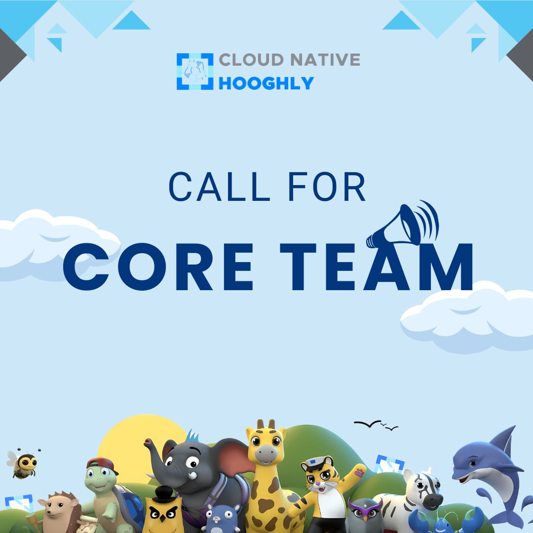 Join the Core, Build the Future!🤝

We're expanding the Cloud Native Hooghly core team!
If you're passionate about tech 💻, community building, and cloud-native ☁️ innovations— we want YOU!

✅ Apply now and become a changemaker : bit.ly/Cnh_CoreTeam

#cnh #communitybuilding