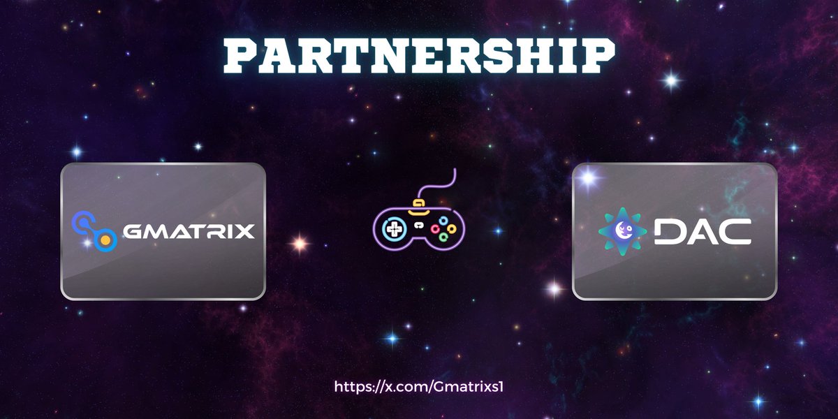 GMATRIXS (@gmatrixs1) on Twitter photo ๐ PARTNERSHIP ANNOUNCEMENT ๐
Excited to announce our new #Partnership with <a href="/DAC_Platform/">DAC Platform</a>
๐ The DAC Platform empowers businesses and communities to thrive in Web3 by seamlessly integrating AI-driven solutions with customizable affiliate tasks.
#Gmatrixs #Web3 #BSC #AI ๐ PARTNERSHIP ANNOUNCEMENT ๐
Excited to announce our new #Partnership with <a href="/DAC_Platform/">DAC Platform</a>
๐ The DAC Platform empowers businesses and communities to thrive in Web3 by seamlessly integrating AI-driven solutions with customizable affiliate tasks.
#Gmatrixs #Web3 #BSC #AI