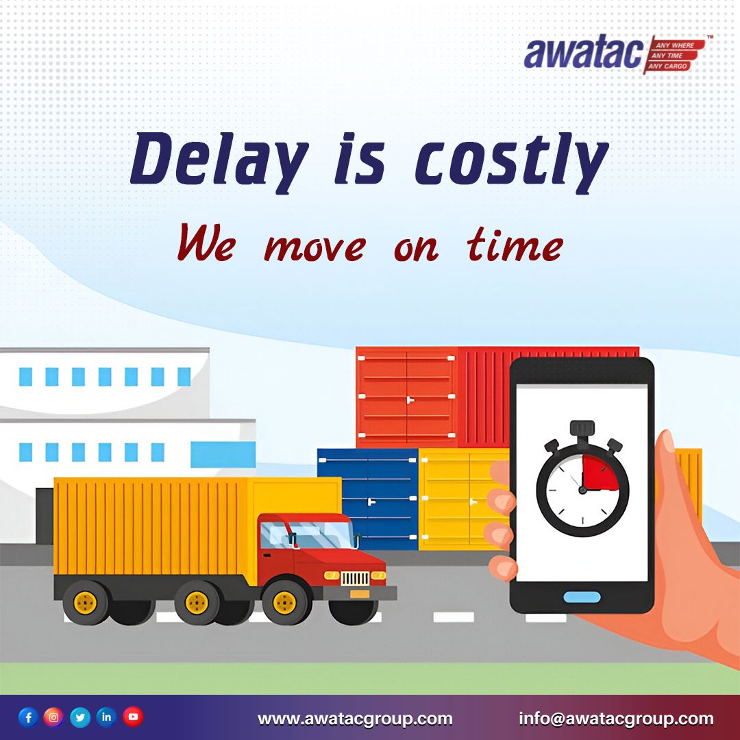AWATACGroup's tweet image. ⏱️ Delay is costly. Precision matters.
At AWATAC Group, we move on time, every time because your business can’t afford to wait. 🚛🌍

📞 +91 99402 99990 | 📧 info@awatacgroup.com

#OnTimeDelivery #AWATACGroup #LogisticsThatDeliver #NoDelays #FreightForwarding #GlobalShipping