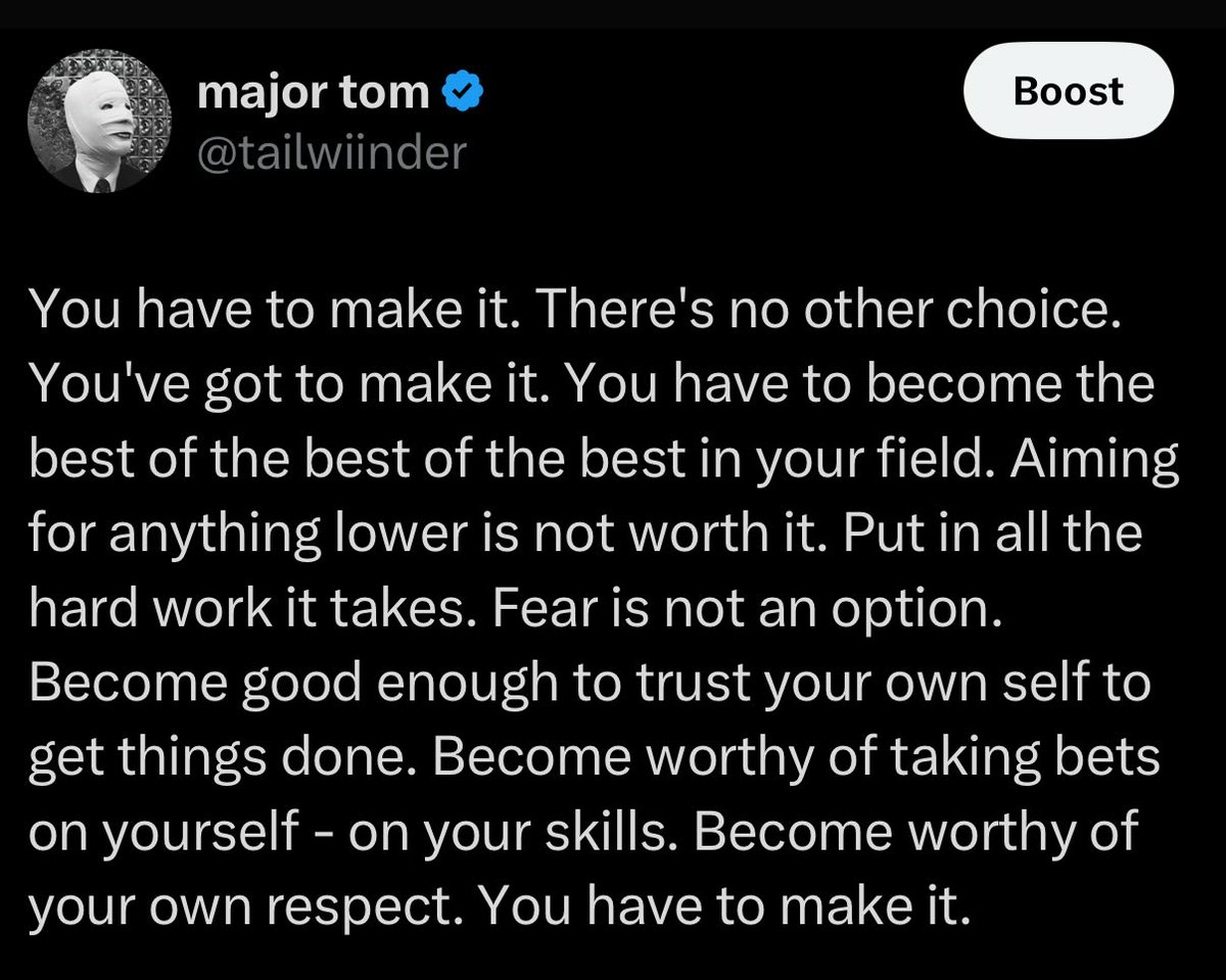tailwiinder's tweet image. Sometimes I go through my own posts from last year when I need motivation.