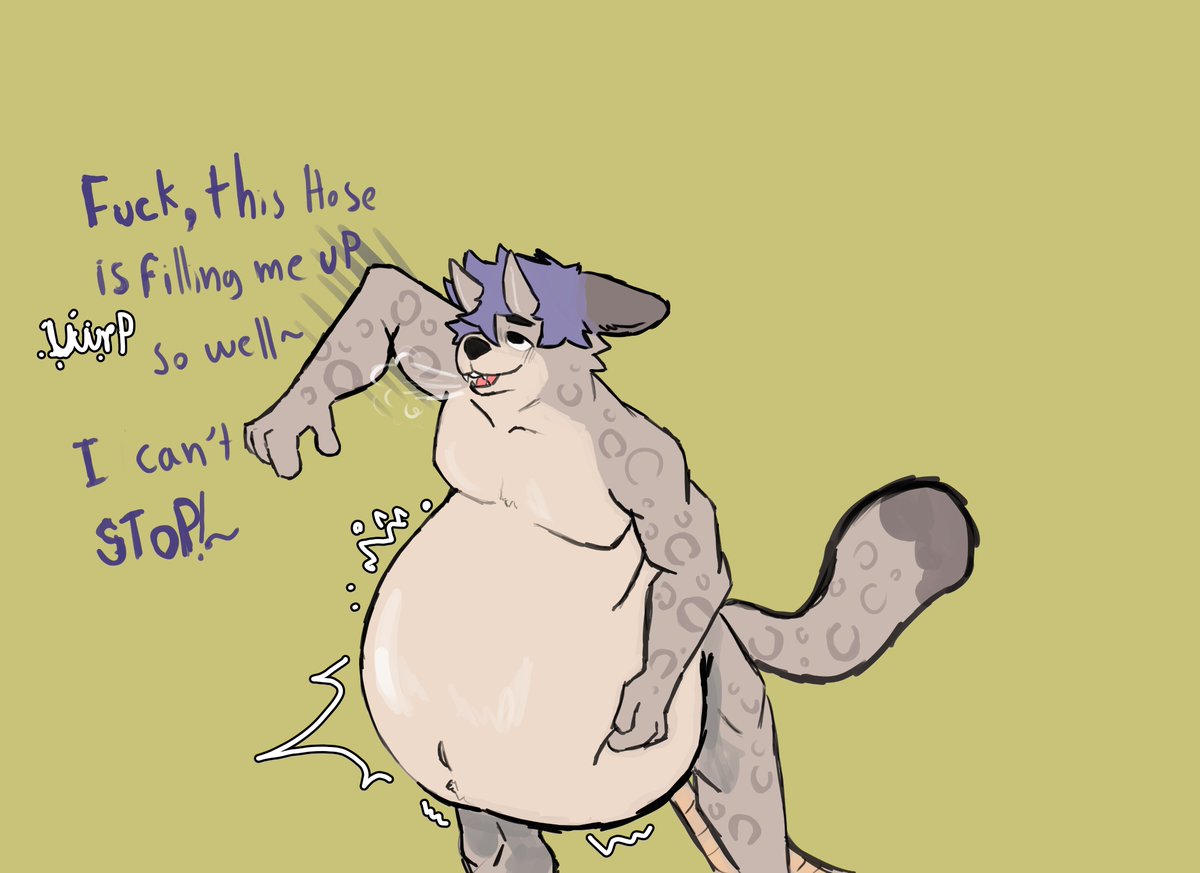 MCinkopeso's tweet image. first try on inflation

#Inflation #inflatedbelly #furry #fatfur