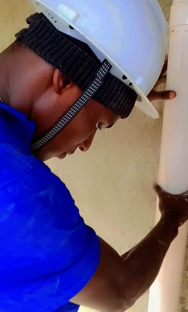 MasakaVTI's tweet photo. 💫Student Spotlight.
One of our deaf students &amp; an old boy of @MasakaSch4Deaf during his internship.

He is currently pursuing a certificate in plumbing &amp; he is a minister in charge of sports.
#YouthEmpowerment.
#DeafInclusion https://t.co/IHBYboNBY5
