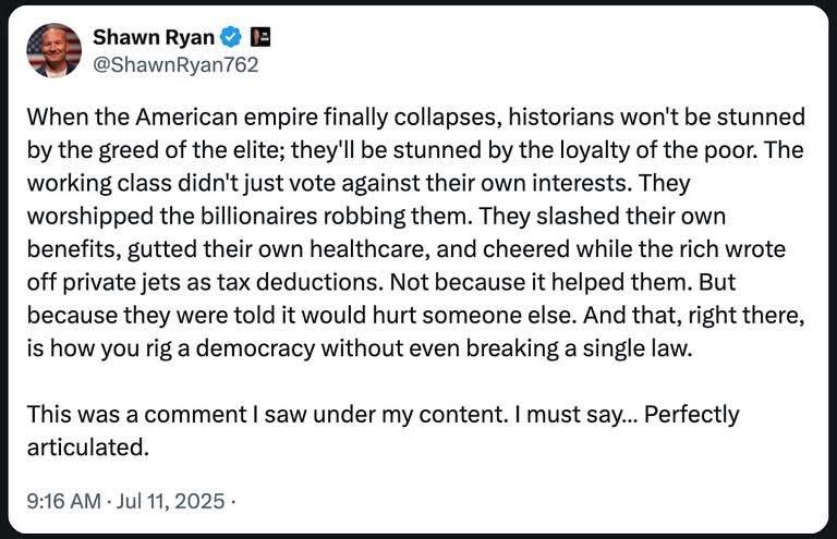 «Nå er det valg snart. Stem ditt &amp; datt hvis du mener sånn &amp; slik». 

Som om det betyr noe hva du lille ubetydelige menneske mener, syntes, håper, tror eller stemmer 😂