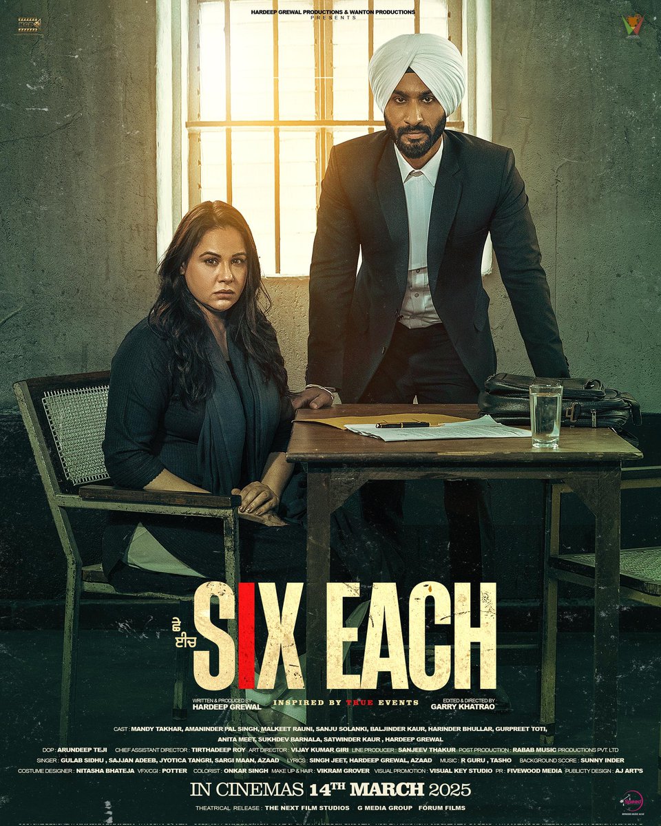 Punjabi film #SixEach (2025) by #GarryKhatrao, ft. #HardeepGrewal #MandyTakhar #MalkeetRauni &amp; #AmaninderPalSingh, now streaming on <a href="/ChaupalApp/">Chaupal</a>.