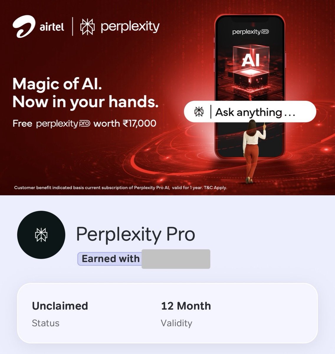 Perplexity just gave away 12 months of Perplexity Pro to 390 million Indians.

This is such a huge gamble, it’s gonna cost them billions per year.

How many of these people do you think would convert to paying subscribers after a year? 👀