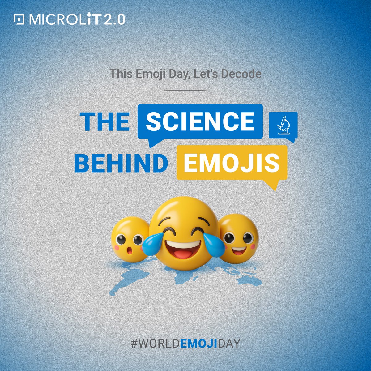 MICROLIT (@microlit_global) on Twitter photo Emojis aren’t just digital fluff—they tap into facial recognition, neural pathways & human connection.
At Microlit, precision meets expression—in labs, chats & beyond.
This #WorldEmojiDay, we celebrate the neuroscience of connection. 📲🧪😄
#EmojiScience #LabLife Emojis aren’t just digital fluff—they tap into facial recognition, neural pathways & human connection.
At Microlit, precision meets expression—in labs, chats & beyond.
This #WorldEmojiDay, we celebrate the neuroscience of connection. 📲🧪😄
#EmojiScience #LabLife