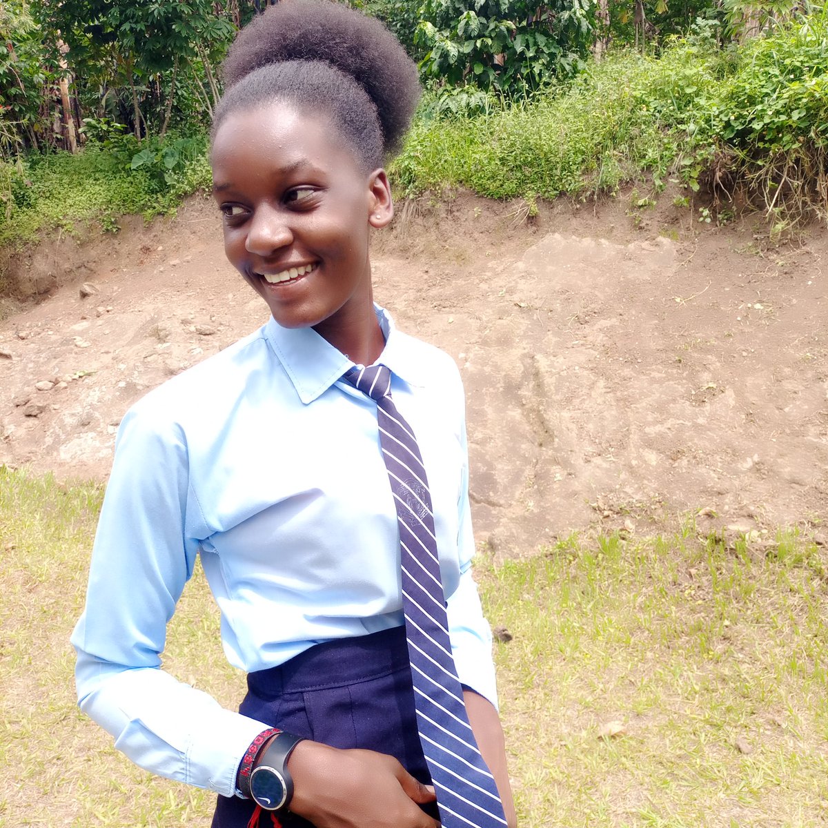 I was School Head girl, how about you ? #tbt 🥰🥰💃🏼