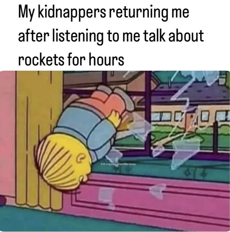 Kidding, I talked about airplanes too