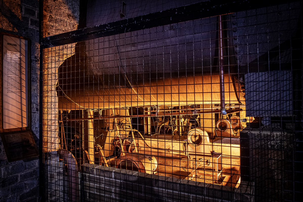 timritchie's tweet image. Getting caught taking a peek at an old boiler.
Eveleigh Railway workshops, Sydney.