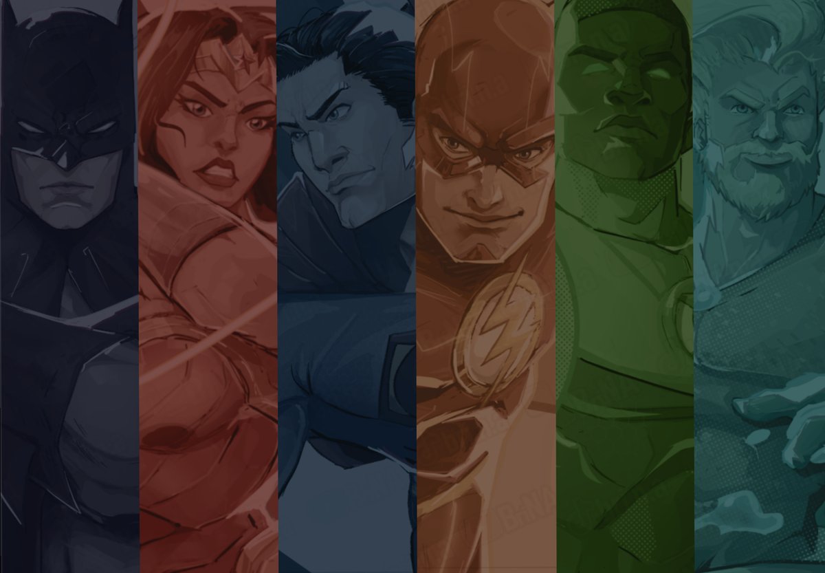 Trying out a new banner since I’ve had the old one for a long time (testing it out before I change it on YouTube). I drew the Justice League in the Marvel Rivals style a while back and made this for my tablet screen