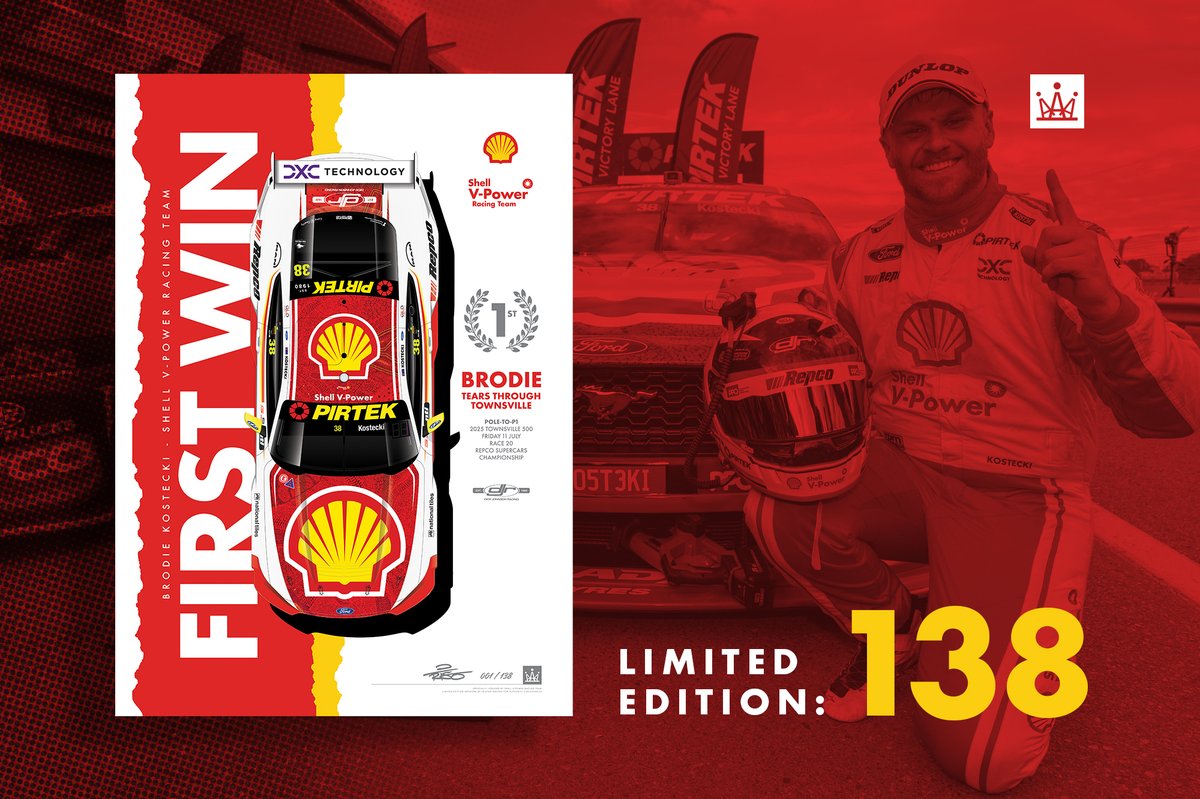 Authentic Collectables (@authenticaus) on Twitter photo We've just dropped a new limited edition print celebrating Brodie Kostecki's first win with <a href="/ShellVPowerRT/">Shell V-Power Racing Team</a>. Only 138 individually numbered copies will be produced. Pre-order yours here or enquire at stockists >>> bit.ly/46amIyc We've just dropped a new limited edition print celebrating Brodie Kostecki's first win with <a href="/ShellVPowerRT/">Shell V-Power Racing Team</a>. Only 138 individually numbered copies will be produced. Pre-order yours here or enquire at stockists >>> bit.ly/46amIyc