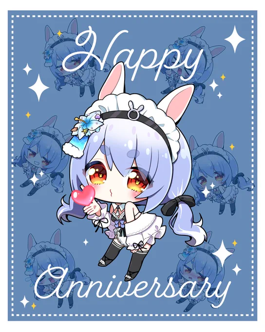 #兎田ぺこら6周年 #ぺこらーと