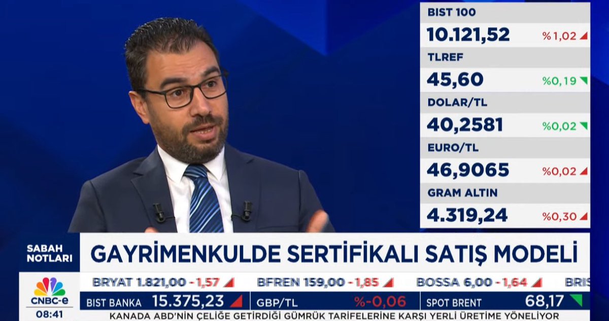 İbrahim Ethem Afacan (@ibrahim___ethem) on Twitter photo Gökhan Uskuay {<a href="/guskuay/">Gökhan Uskuay</a>}:
🗣️Gayrimenkul sertifikalarında 2-3 yıl içerisinde proje teslim var. Belirli bir iskontoyla halka arz edilecek, m2 olarak satılacak.
🗣️TOKİ ve Emlak Konut önderliğinde m2 bazının iyi bir fiyat olacağını düşünüyorum. İnşallah büyük bir ihraç olur. Gökhan Uskuay {<a href="/guskuay/">Gökhan Uskuay</a>}:
🗣️Gayrimenkul sertifikalarında 2-3 yıl içerisinde proje teslim var. Belirli bir iskontoyla halka arz edilecek, m2 olarak satılacak.
🗣️TOKİ ve Emlak Konut önderliğinde m2 bazının iyi bir fiyat olacağını düşünüyorum. İnşallah büyük bir ihraç olur.