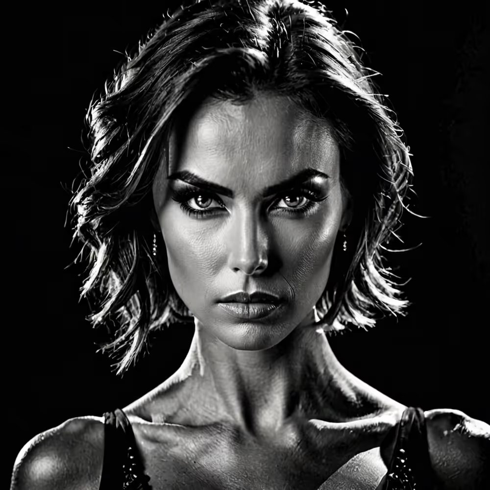 sofia_ai_art's tweet photo. Steel Resolve
Softness isn’t the absence of strength. She just chose not to smile.
No filter. No fear. Just presence.
#AIart #HybridAesthetics #BlackAndWhitePortrait #DigitalMuse #FooocusStyles #FeminineStrength #NFTCommunity #NFTartist #NFTCollectors #NFTCollection #OpenSeaNFT

https://t.co/J5WXqgz4bd