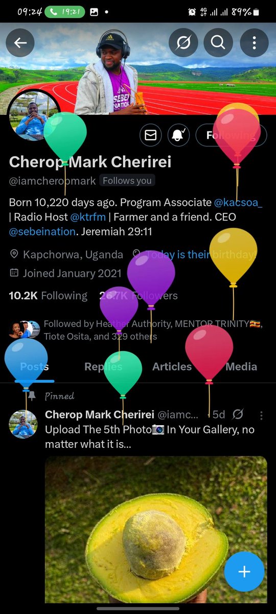 ❣️Xosha256🌹💝 (@256royalbae) on Twitter photo Happiest birthday 🎂 <a href="/iamcheropmark/">Cherop Mark Cherirei</a>
May your new age come along with good health,blessings, joy and prosperity 😌🙏 Happiest birthday 🎂 <a href="/iamcheropmark/">Cherop Mark Cherirei</a>
May your new age come along with good health,blessings, joy and prosperity 😌🙏