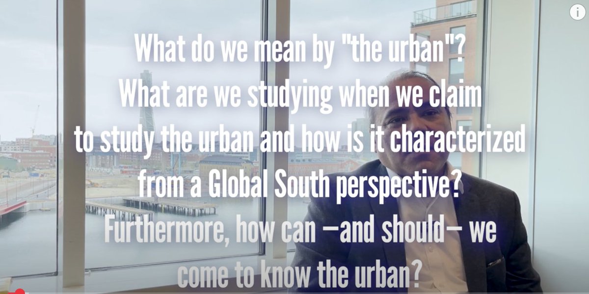 Urban_Inst's tweet image. Interview with Dr. Juan Miguel Kanai (University of Sheffield) at the Institute for Urban Research, Malmo as part of the Nordic Network of Global South Urbanisms, moderated by Yénika Castillo Muñoz
youtube.com/watch?v=B5a3fT…