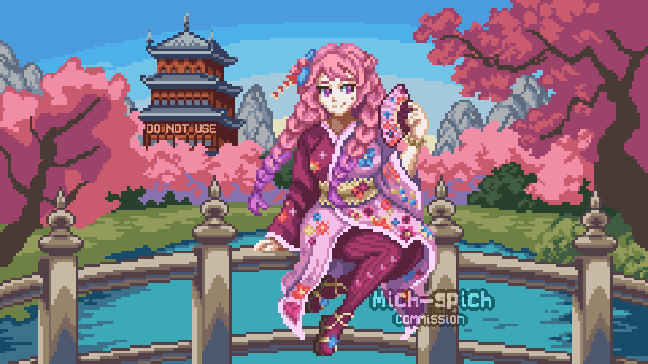 MichSpich's tweet image. Pixel WIP🖌️