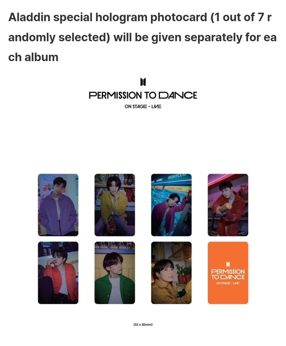 ✨️ BTS PTD PERMISSION TO DANCE ON STAGE - LIVE Album • POB