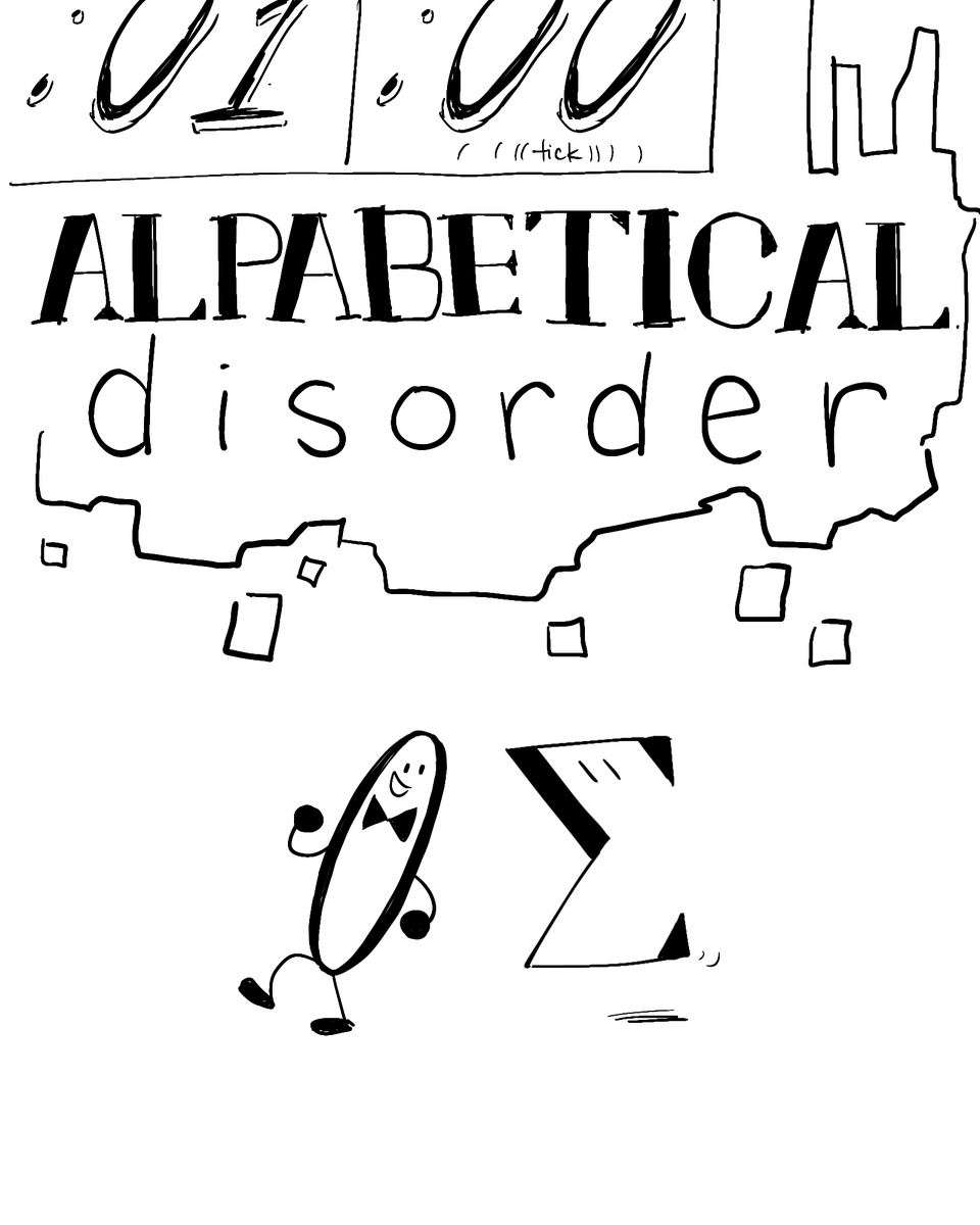 chunkycpu's tweet photo. Sketch for a hypothetical title page if I were to make an actual comic https://t.co/mgiBqWXfMk